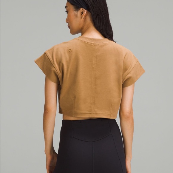 Lululemon heavyweight cotton mock neck tshirt - Picture 3 of 5